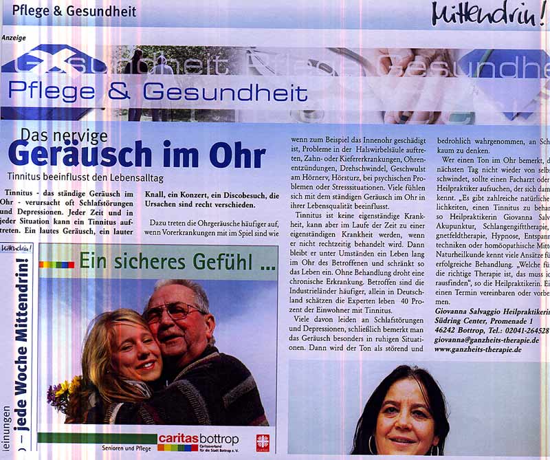 Geräusche im Ohr Geräusche im Ohr
